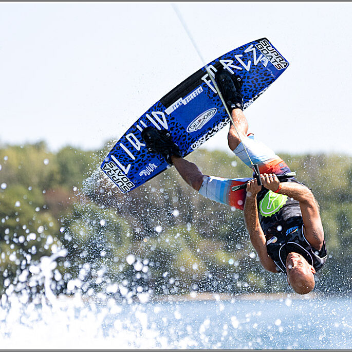 Heer De Patrick - NED; IWWF Malibu Europe and Africa Wakeboard Boat Championships am 13.08.2022 in der Fuehlinger See in Koeln (Deutschland). Foto: Andreas Dick